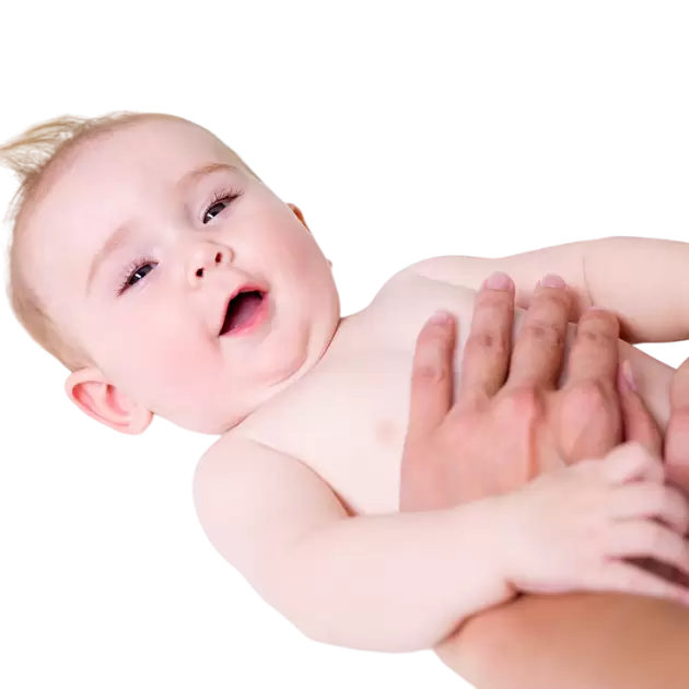 Newborn baby massage tutorial